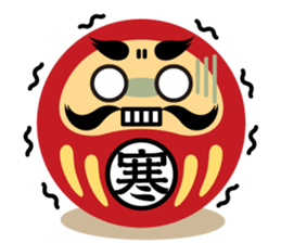 Rolling DARUMAN sticker #3920140