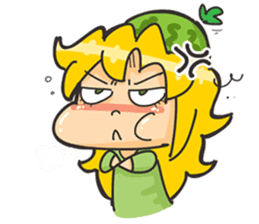 Kyuri the Cucumber Girl sticker #3920648