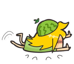 Kyuri the Cucumber Girl sticker #3920653