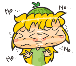 Kyuri the Cucumber Girl sticker #3920673