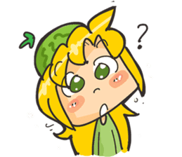 Kyuri the Cucumber Girl sticker #3920674