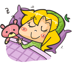 Kyuri the Cucumber Girl sticker #3920679