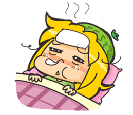 Kyuri the Cucumber Girl sticker #3920680