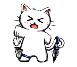 art of cat:shiro sticker #3920927