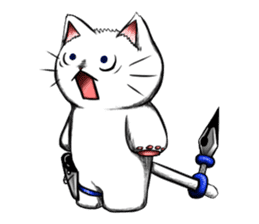art of cat:shiro sticker #3920937