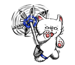 art of cat:shiro sticker #3920942