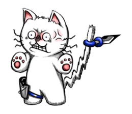 art of cat:shiro sticker #3920943