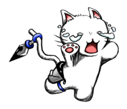 art of cat:shiro sticker #3920945
