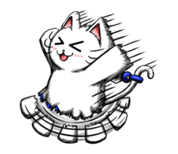 art of cat:shiro sticker #3920947