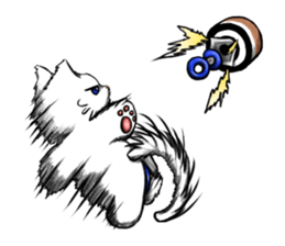 art of cat:shiro sticker #3920950