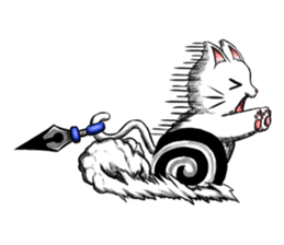 art of cat:shiro sticker #3920952