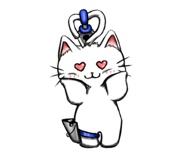 art of cat:shiro sticker #3920956
