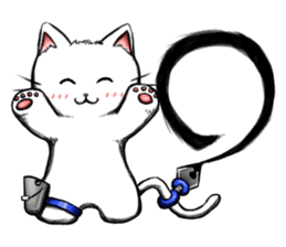 art of cat:shiro sticker #3920958