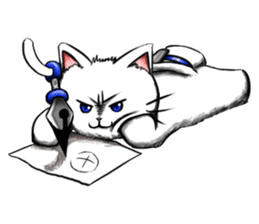art of cat:shiro sticker #3920961