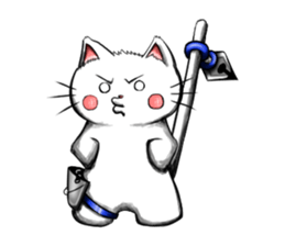 art of cat:shiro sticker #3920966