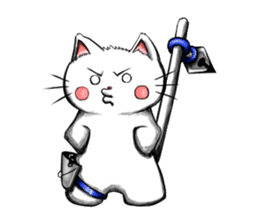 art of cat:shiro sticker #3920966