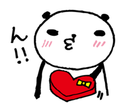 Every day of a panda in March sticker #3921208