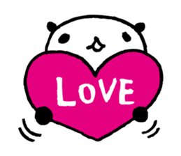 Every day of a panda in March sticker #3921217