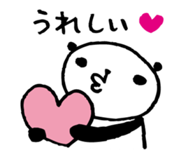 Every day of a panda in March sticker #3921220