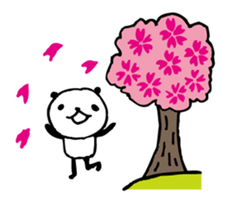 Every day of a panda in March sticker #3921225