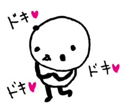 Every day of a panda in March sticker #3921229