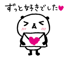 Every day of a panda in March sticker #3921230