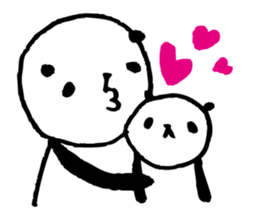 Every day of a panda in March sticker #3921236