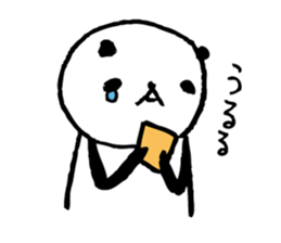 Every day of a panda in March sticker #3921243