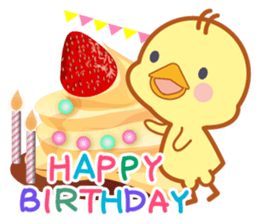 A jewel and chick sticker #3921465