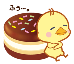 A jewel and chick sticker #3921485