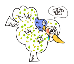 My Tears, Sometimes Bluebird sticker #3922721