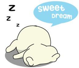 Caramel : Naughty dog sticker #3923022