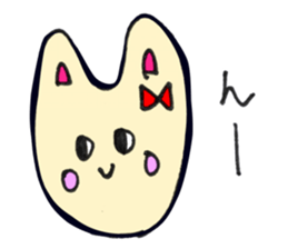 RIBON USAGI sticker #3923407