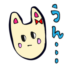 RIBON USAGI sticker #3923430