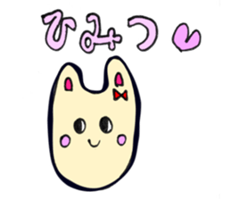 RIBON USAGI sticker #3923431