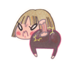 Yu-chan&Cat? sticker #3924134