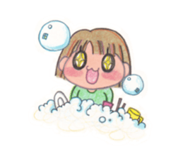 Yu-chan&Cat? sticker #3924151