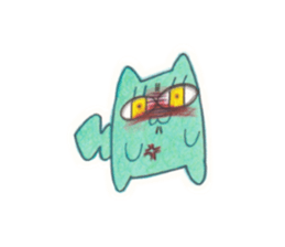 Yu-chan&Cat? sticker #3924156