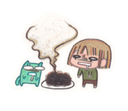 Yu-chan&Cat? sticker #3924166