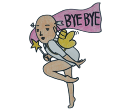 ochimusya san no.4 sticker #3924389