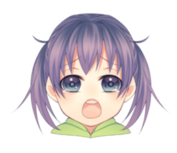 Expression change sticker #3924431