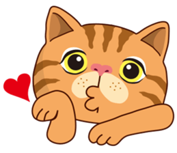 I Love Cat sticker #3924459