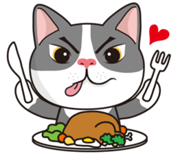 I Love Cat sticker #3924469