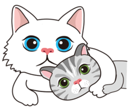 I Love Cat sticker #3924475