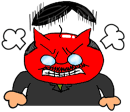 Single female office worker and director sticker #3924588