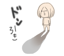 Negative Negative girl. sticker #3924733