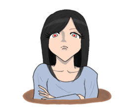 Pretty woman's sticker #3924830