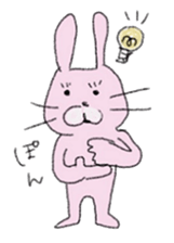 The Twisted Rabbit. sticker #3924848