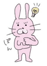 The Twisted Rabbit. sticker #3924848