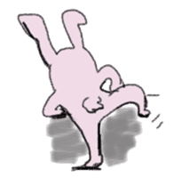 The Twisted Rabbit. sticker #3924851